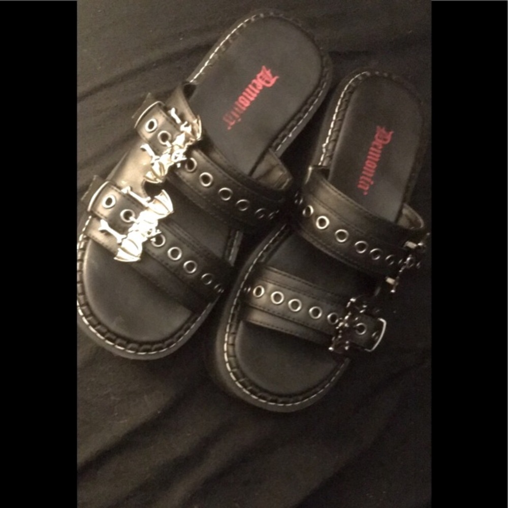 Demonia platform sandals